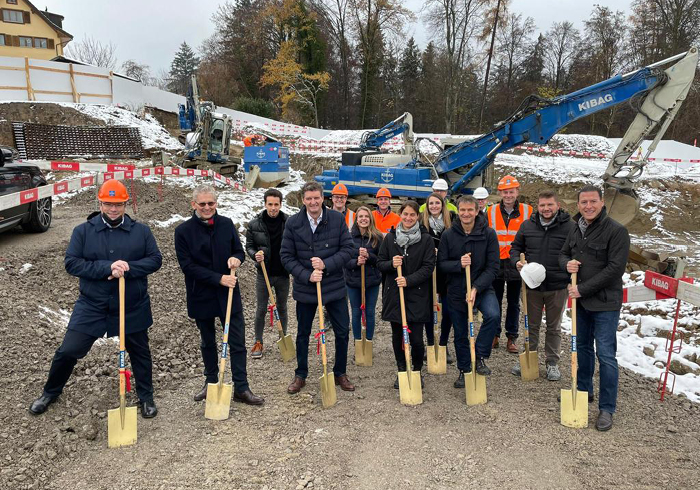 Spatenstich für das Neubauprojekt «Schlosshof»