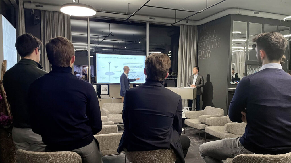 Students’ Real Estate Club at the University of St. Gallen meets Property One