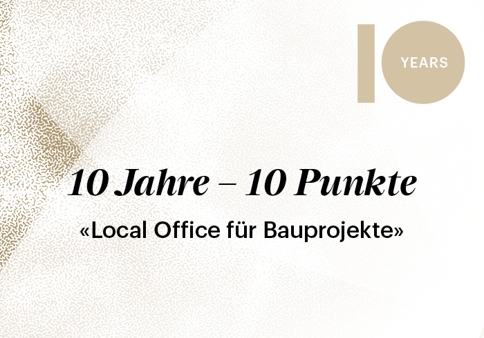 Unser 10-Punkte-Leitfaden für Bauherren