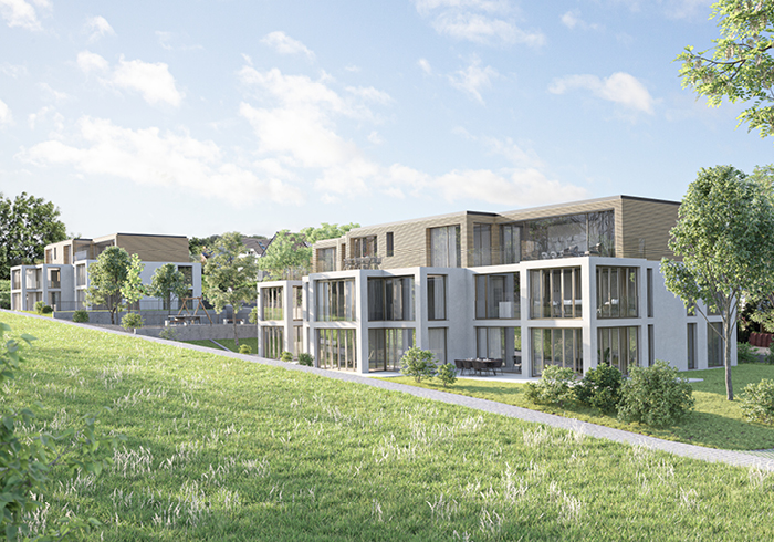Neubauprojekt «Basel Gruen», Biel Benken