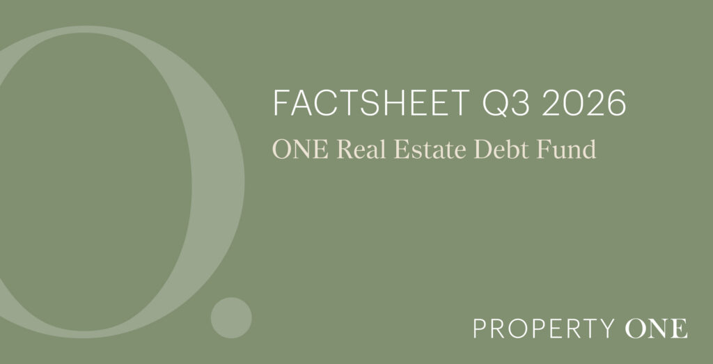 QUARTALSBERICHT Q3 2026 ONE REAL ESTATE DEBT FUND