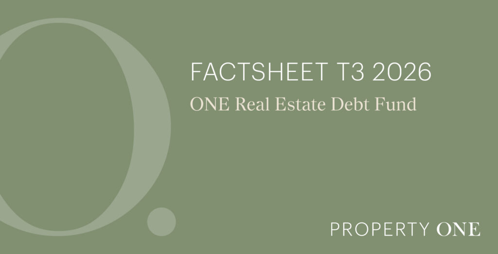 RAPPORTO TRIMESTRALE T3 2026 ONE REAL ESTATE DEBT FUND
